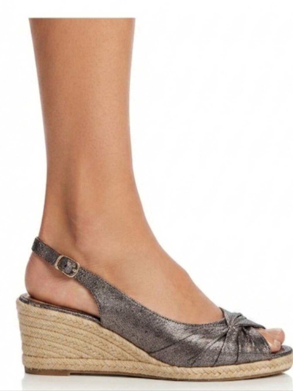 Bella Vita slingbacks metallic espadrilles 8.5 M sandals